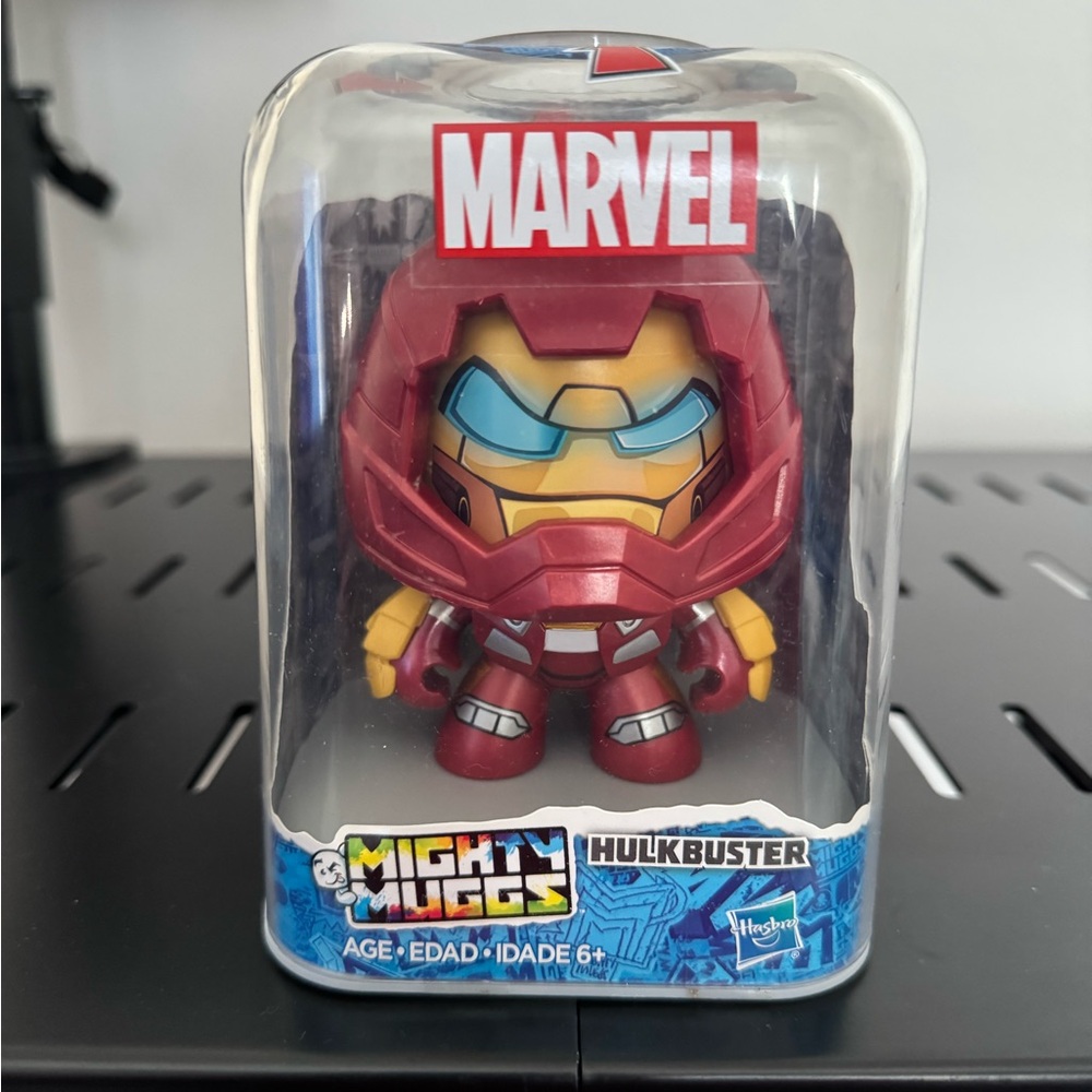 Marvel Mighty Muggs Hulkbuster Figure - Red, Gold, Blue